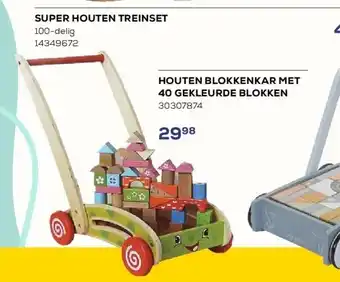 Supra Bazar Super houten treinset aanbieding