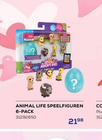 Supra Bazar Animal life speelfiguren 6-pack aanbieding