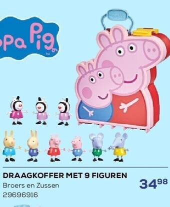 Supra Bazar Draagkoffer met 9 figuren aanbieding