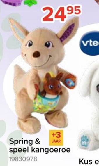 Euroshop Spring & speel kangoeroe aanbieding