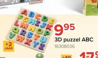 Euroshop 3D puzzel ABC aanbieding