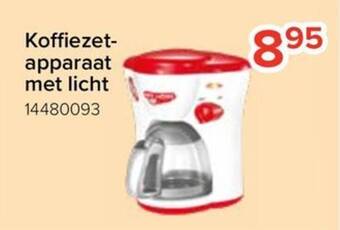 Euroshop Koffiezetapparaat met licht aanbieding