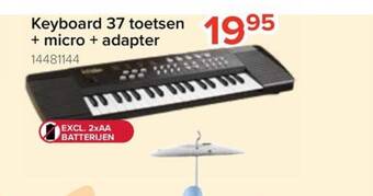 Euroshop Keyboard 37 toetsen aanbieding