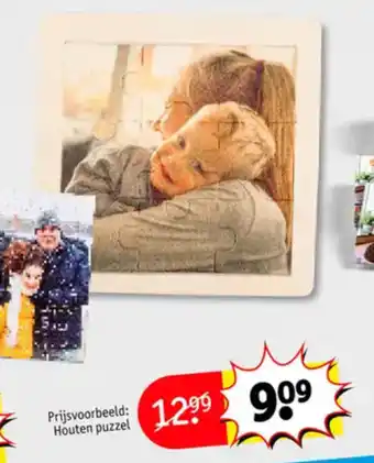 Kruidvat Houten puzzel aanbieding