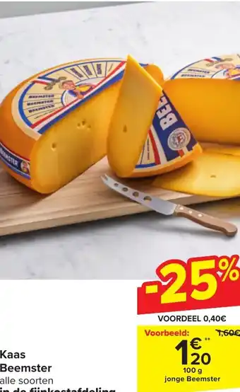 Carrefour Market Kaas Beemster 100g aanbieding