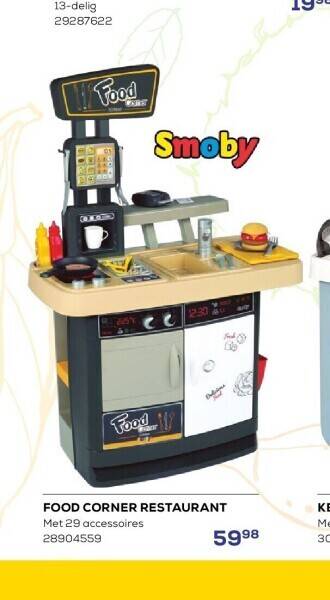 Supra Bazar Food corner restaurant aanbieding