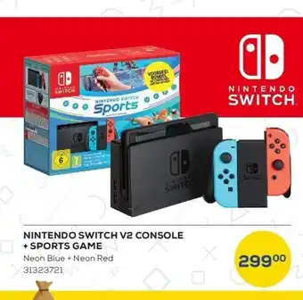 Nintendo switch v2 console + sports game