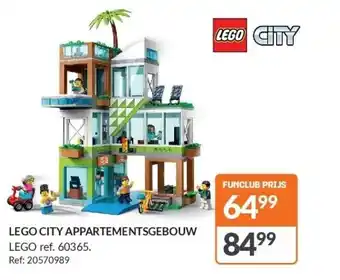 Fun Lego city appartementsgebouw aanbieding