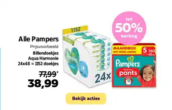 Plein.nl Pampers aanbieding