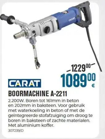 Meno BOORMACHINE A-2211 aanbieding