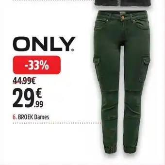Intersport BROEK ONLMISSOURI DAMES aanbieding