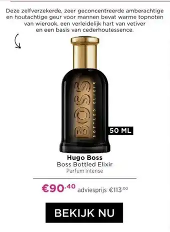ICI PARIS XL Hugo Boss Boss Bottled Elixir Parfum Intense 50mL aanbieding