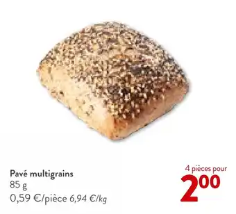 Pavé multigrains 85 g