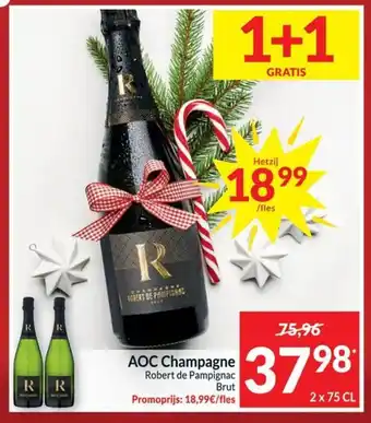 Intermarché AOC Champagne aanbieding