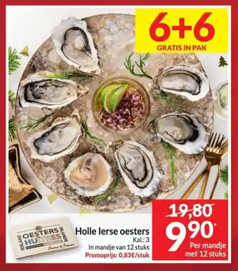 Intermarché Holle lerse oesters aanbieding