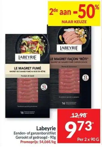 Intermarché Labeyrie 2 x 90g aanbieding
