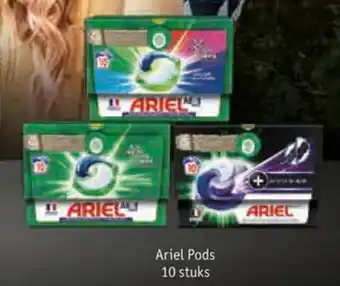 Kruidvat Ariel Pods 10 stuks aanbieding