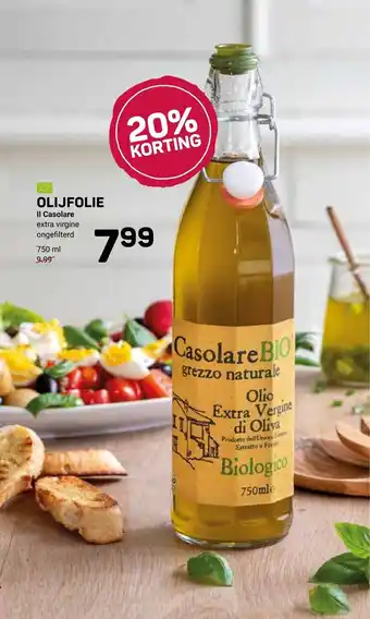 Ekoplaza Olijfolie II Casolare 750ml aanbieding
