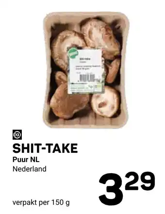 Ekoplaza Shit-Take Puur NL aanbieding