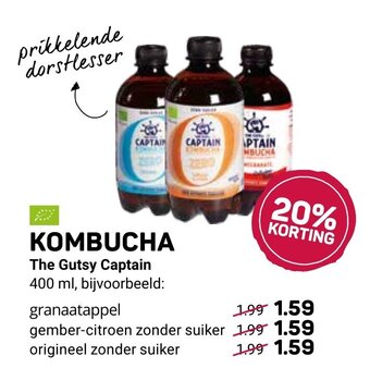 Kombucha The Gutsy Captain