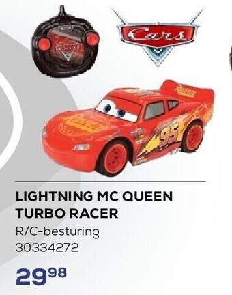 Supra Bazar Lightning mc queen turbo racer aanbieding