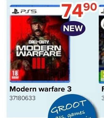 Euroshop Modern warfare 3 aanbieding