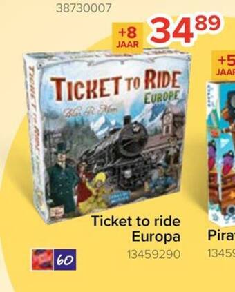 Euroshop Ticket to ride Europa aanbieding