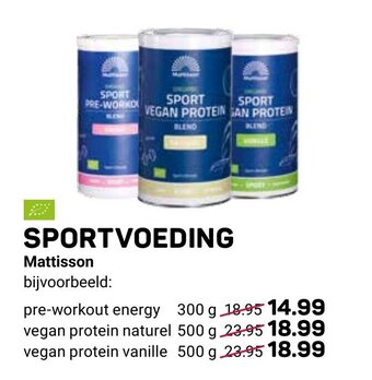 Sportvoeding Mattisson
