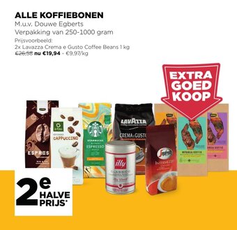 Jumbo Alle Koffiebonen aanbieding