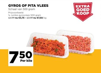 Jumbo Gyros of Pita Vlees aanbieding