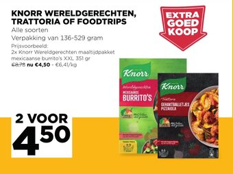 Knorr Wereldgerechten, Trattoria of Foodtrips