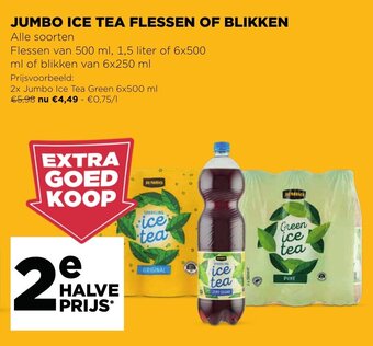 Jumbo Jumbo Ice Tea Flessen of Blikken aanbieding