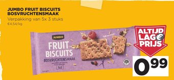 Jumbo Jumbo Fruit Biscuits Bosvruchtensmaak aanbieding