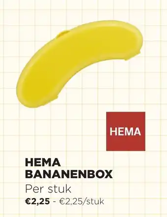 Jumbo Hema Bananenbox aanbieding