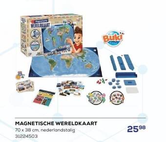 Supra Bazar Magnetische wereldkaart aanbieding