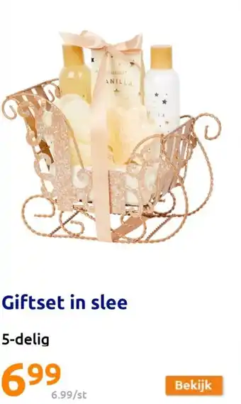 Action Giftset in slee 5-delig aanbieding