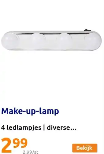 Make-up-lamp 4 ledlampjes