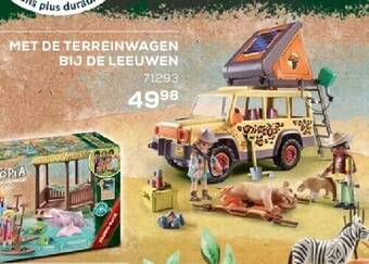 Supra Bazar Met de terreinwagen bij de leeuwen aanbieding