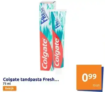 Action Colgate tandpasta fresh confidence 75ml aanbieding
