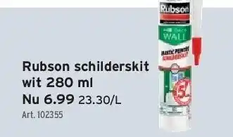 Rubson schilderskit wit 280 ml