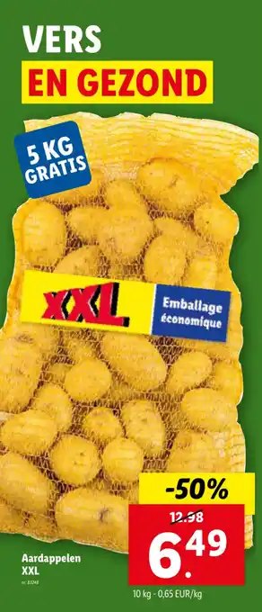 Lidl Aardappelen XXL aanbieding