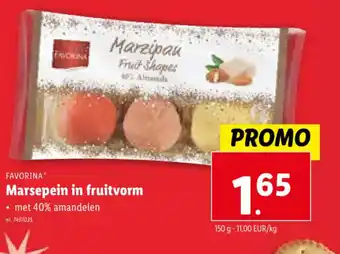FAVORINA Marsepein in fruitvorm