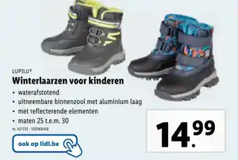 Lidl LUPILU Winterlaarzen voor kinderen aanbieding