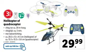 Helikopter of quadrocopter