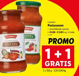 COMBINO Pastasauzen