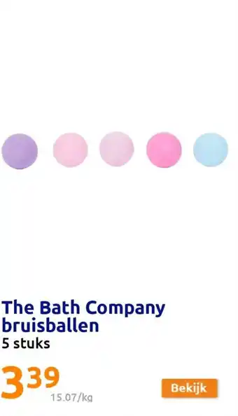 Action The Bath Company bruisballen aanbieding