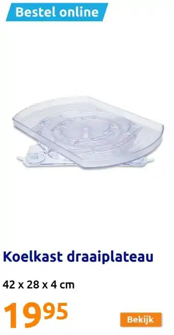 Action Koelkast draaiplateau aanbieding