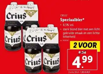 Lidl Speciaalbier aanbieding