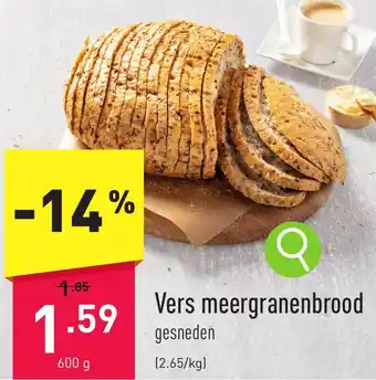 ALDI Vers meergranenbrood 600 g aanbieding