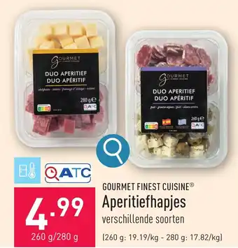 ALDI Aperitiefhapjes aanbieding